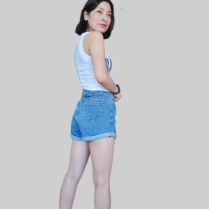 SHORT AZUL MUJER