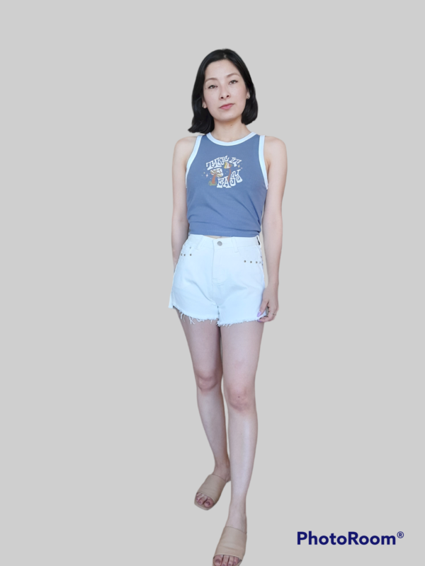 SHORT BLANCO MUJER