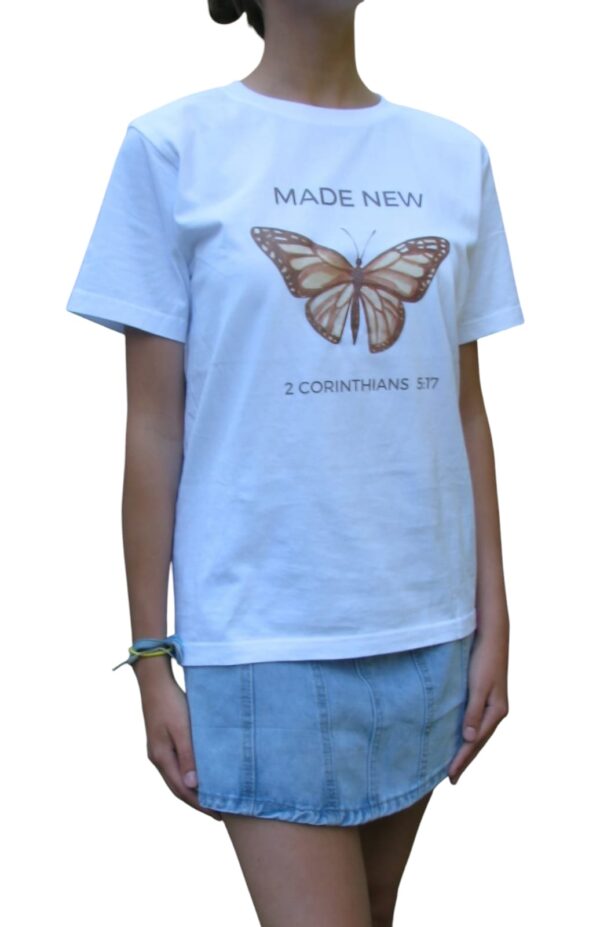 POLERA MARIPOSA OVERSIZE ALGODON MUJER - Imagen 6