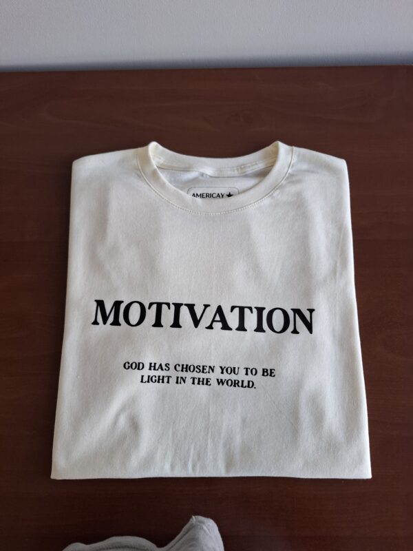 Polera Motivación Manga Corta Algodón Hombre - Imagen 4