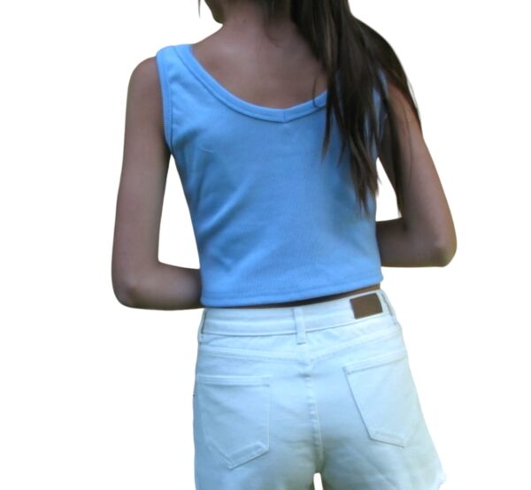 CROP TOP SIN MANGAS  MUJER - Imagen 5