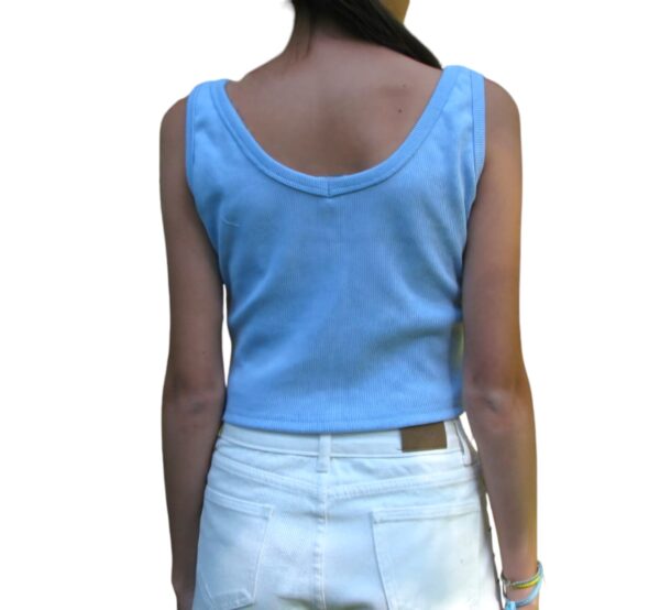 CROP TOP SIN MANGAS  MUJER - Imagen 3