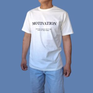 Polera Motivación Manga Corta Algodón Hombre
