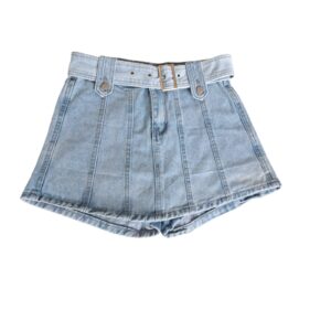 FALDA SHORT AZUL MUJER